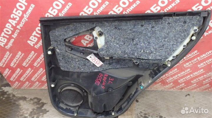 Карта двери задняя левая Toyota Rav 4 ACA30 1azfe