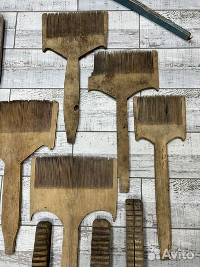 Деревянные предметы старинного быта Винтаж