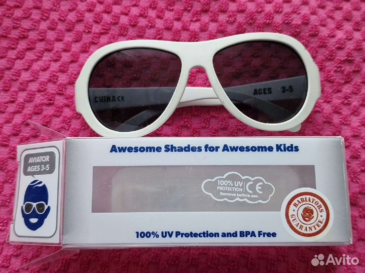 Детские очки от солнца тм Babyators, 3-5 ллет