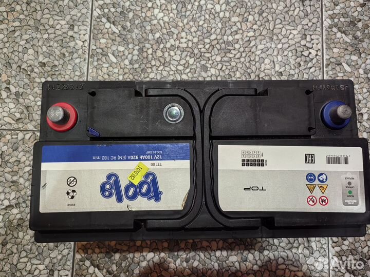 Продам аккумулятор 100 а ч новый