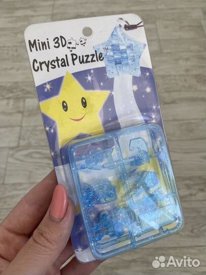 Новый Пазл 3D Crystal Puzzle mini 