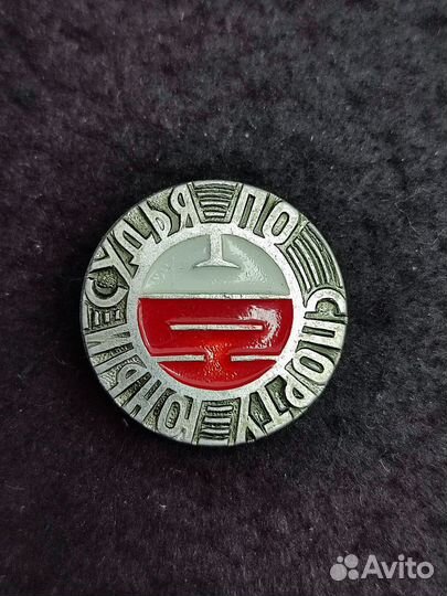 Знак значок Юный судья по спорту