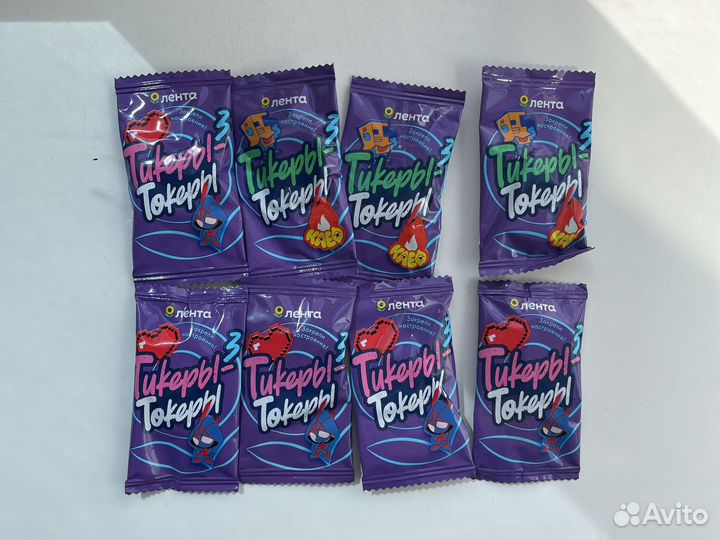 Лента Тикеры Токеры 3 + Дикси Клиперсы 30 шт