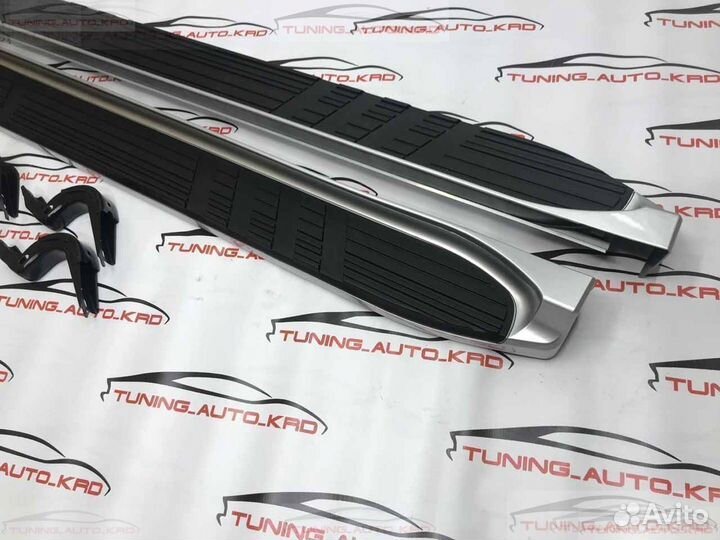 Подножки пороги Toyota Land Cruiser Prado 120 F055