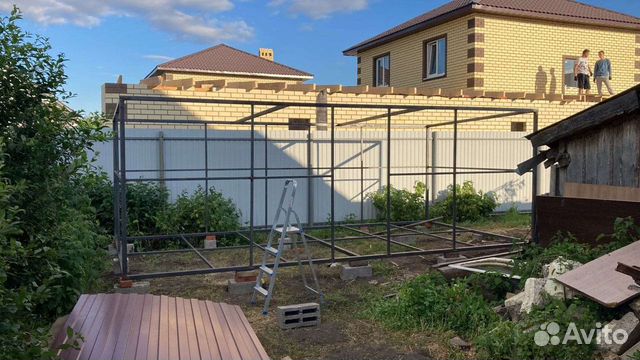 Металлическии каркас для хозблока купить в Казани | Товары для дома и ...
