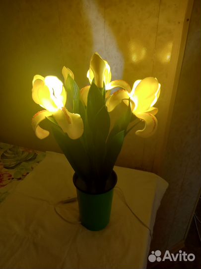 Светильник ночник, ручная работа