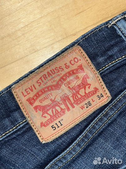 Джинсы мужские levis 511