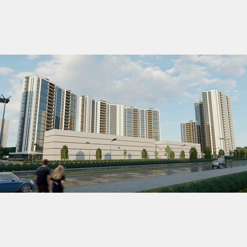 Квартира-студия, 24 м², 17/25 эт.