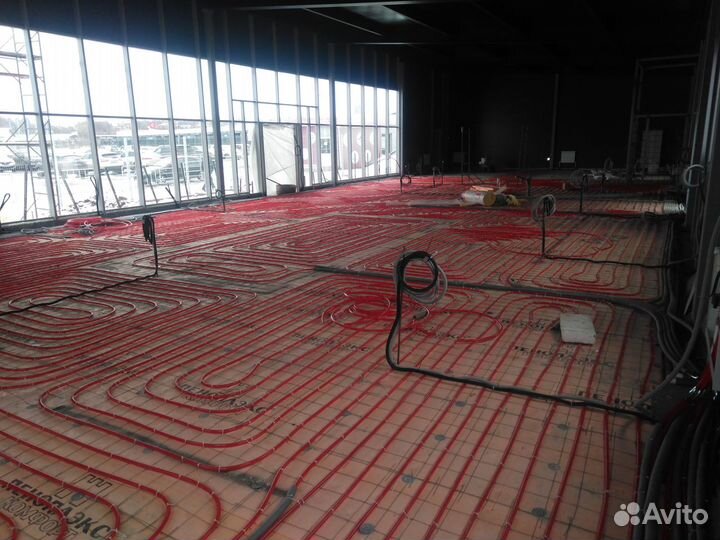 Водяной «Теплый пол» Монтаж под ключ