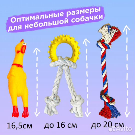 Набор игрушек для собак