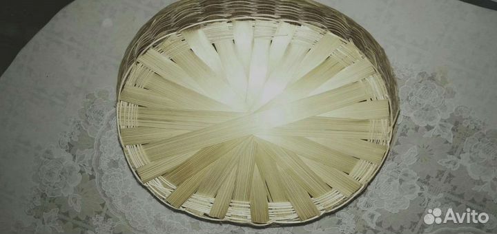 Корзина плетеная