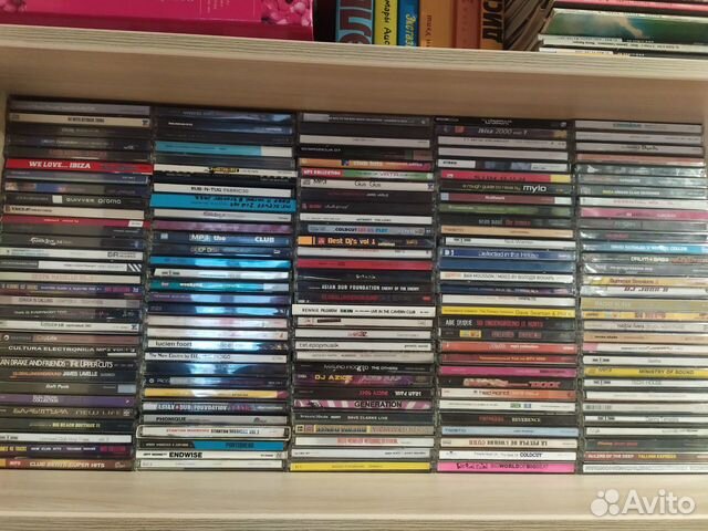 CD коллекция электронной музыки