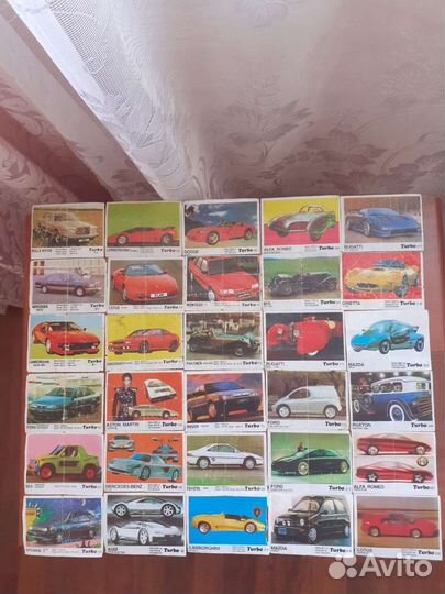 Вкладыши 90-х г.Турбо 41шт