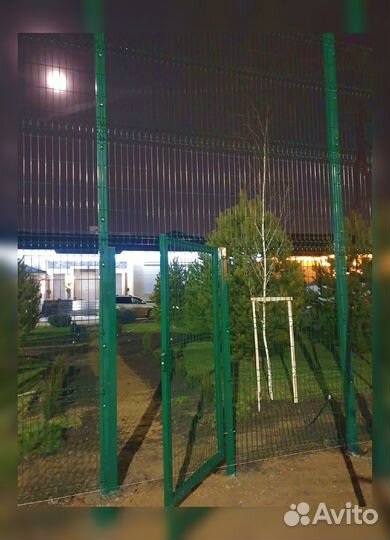 Забор сетка 3д