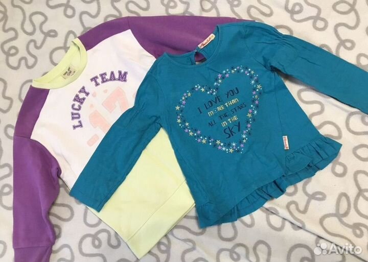 Детские вещи пакетом на девочку 110р - 116р