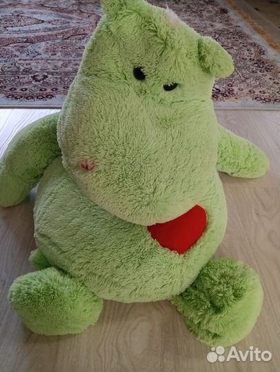 Мягкая игрушка бегемот