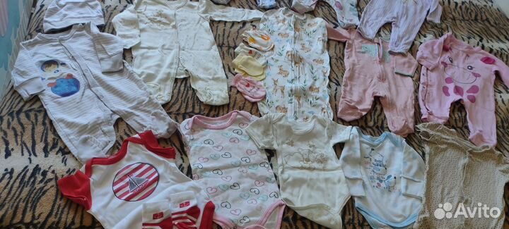 Вещи пакетом для девочки 62-68