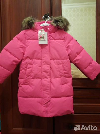 Пальто зимнее Futurino для девочки 104