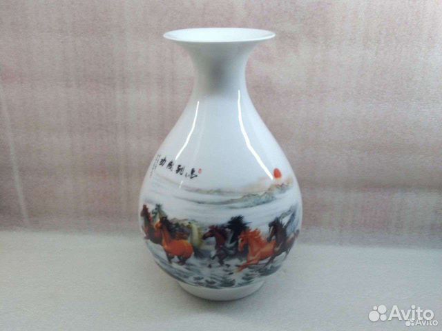 Ваза фарфоровая Винтаж Китай