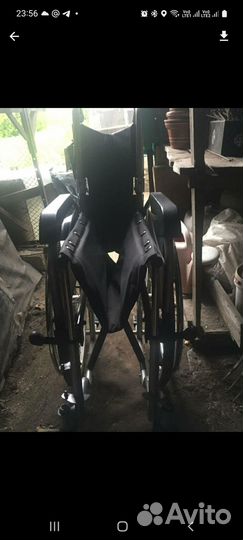 Инвалидная коляска складная бу