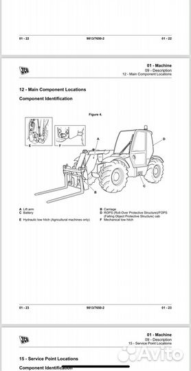Руководства, книги и мануалы на manitou jcb