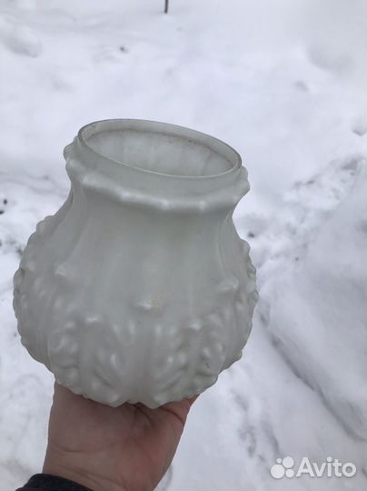 Бра. Плафон для светильника СССР(стекло)