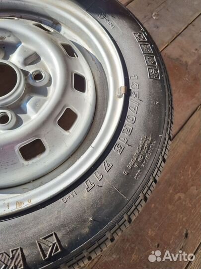 Колесо запаска daewoo matiz