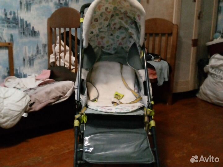 Детские санки коляска