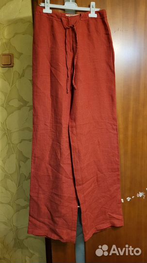 Льняные брюки женские 42 размер