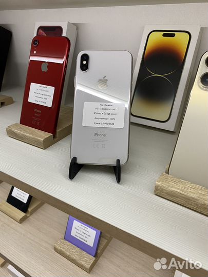 iPhone X, 256 ГБ