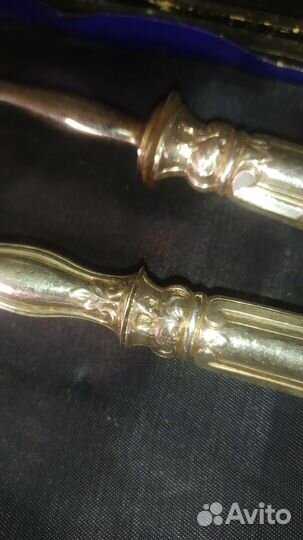 Салатный набор франция серебро