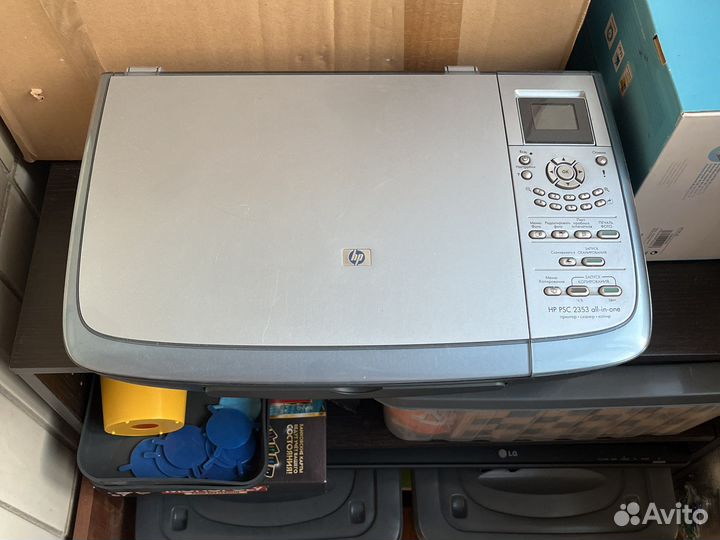 Принтер со сканером цветной hp psc 2353 all-in-one