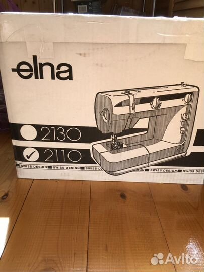 Новая швейная машинка Elna 2110