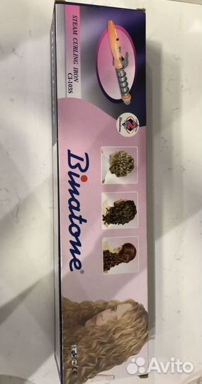 Щипцы для завивки волос с паром Binatone