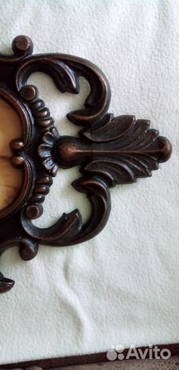 Багет рамка раритет винтаж металл