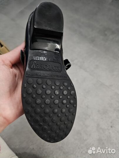 Туфли детские для девочки 27 кожа