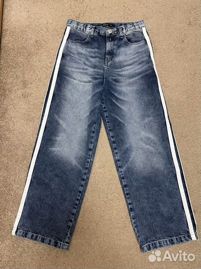 Джинсы широкие