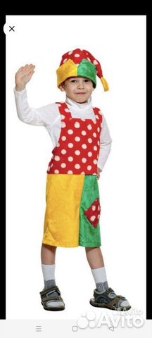 Костюм петрушки