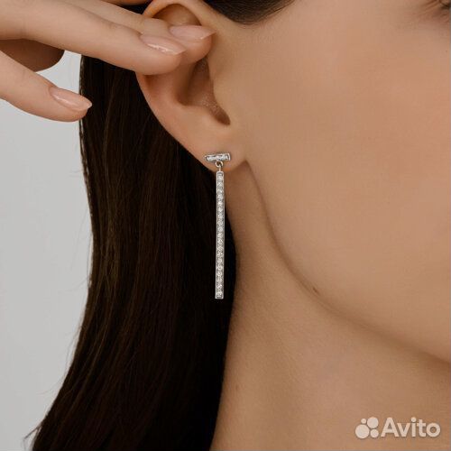 Серьги Diamant из серебра, 94-122-02261-1