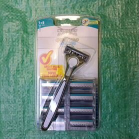 Wilkinson Sword Quattro Titanium станок + 9 кассет