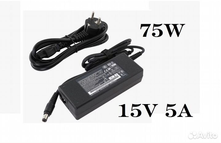 Блок питания для кольцевой лампы 15V 5A