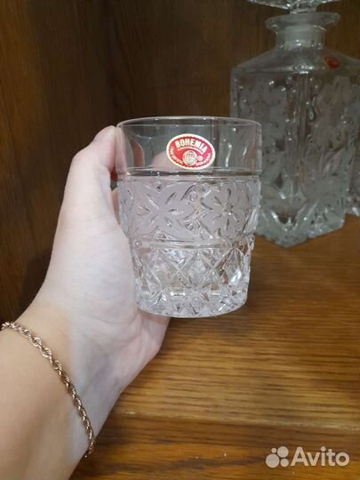 Новый набор графин и стаканы для крепких напитков