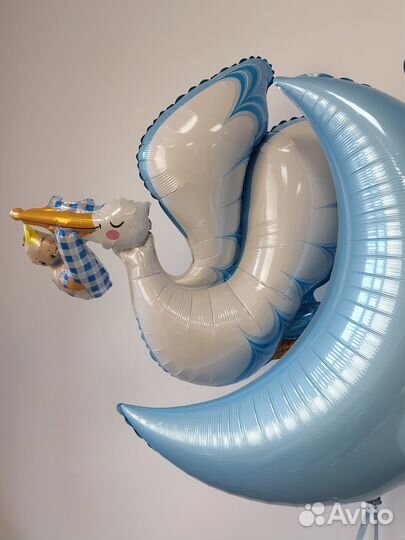 Гелиевые и воздушные шары на выписку