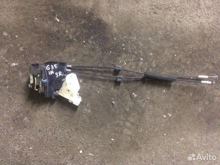 Замок двери задний правый Infiniti G V35 2002-2007