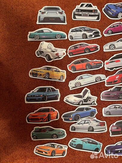 Наклейки jdm