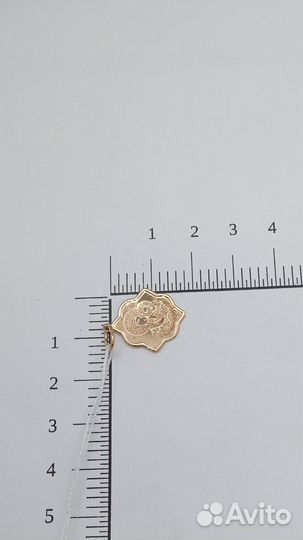 Золотая подвеска