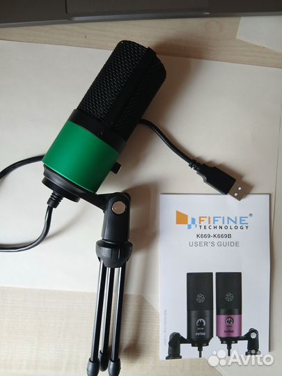 Микрофон fifine usb condenser K669-K669B