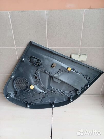 Обшивка двери на рено сандеро 2 2014г задний