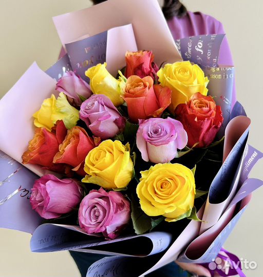 Букеты розы 51 101 с беспл.доставкой