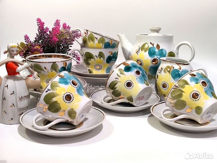 Чайный сервиз СССР барановка